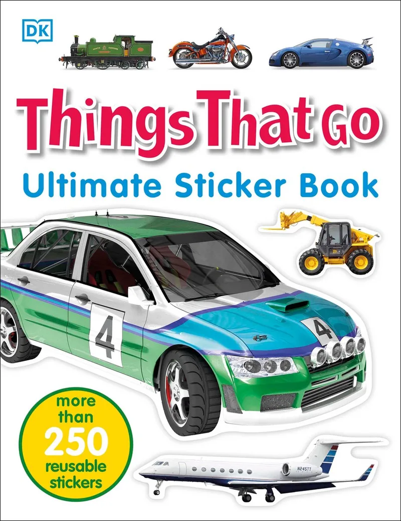 Things That Go fra DK – billede af bogen