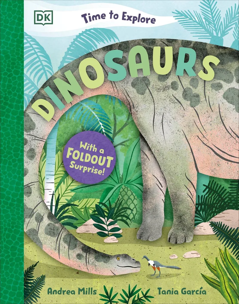 Time to Explore- Time to Explore Dinosaurs fra DK – billede af bogen