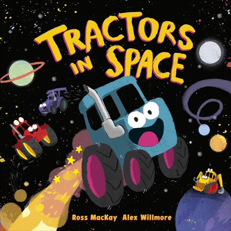 Tractors in Space von DK – Buchfoto