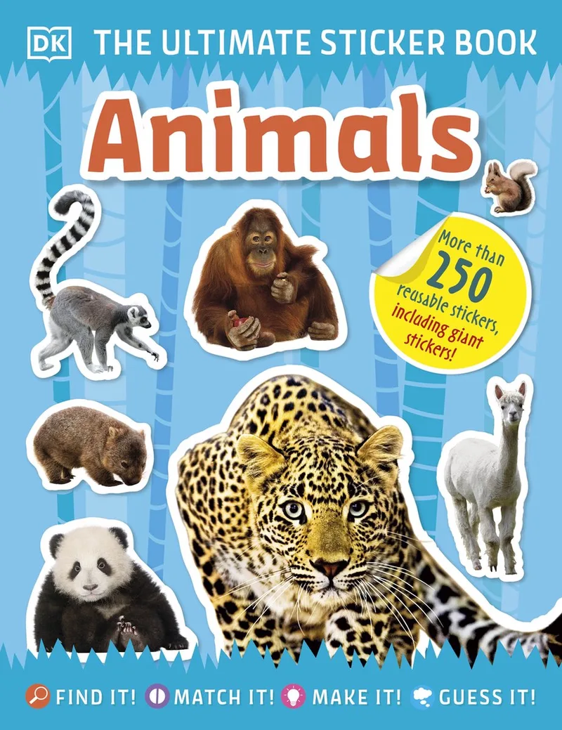 Ultimate Sticker Book Animals von DK – Buchfoto