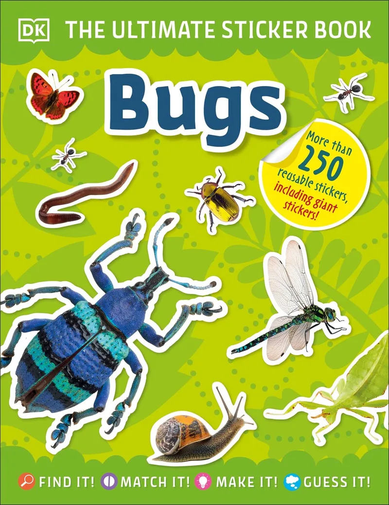 Ultimate Sticker Book Bugs von DK – Buchfoto