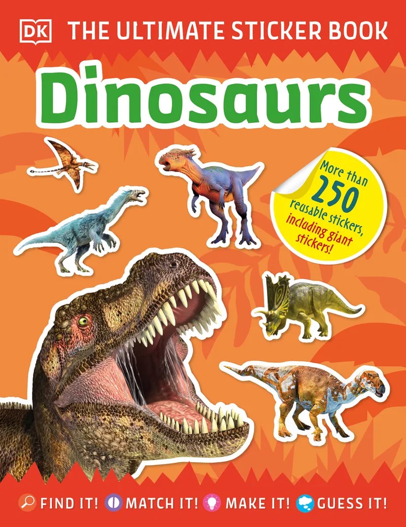 Ultimate Sticker Book Dinosaurs von DK – Buchfoto