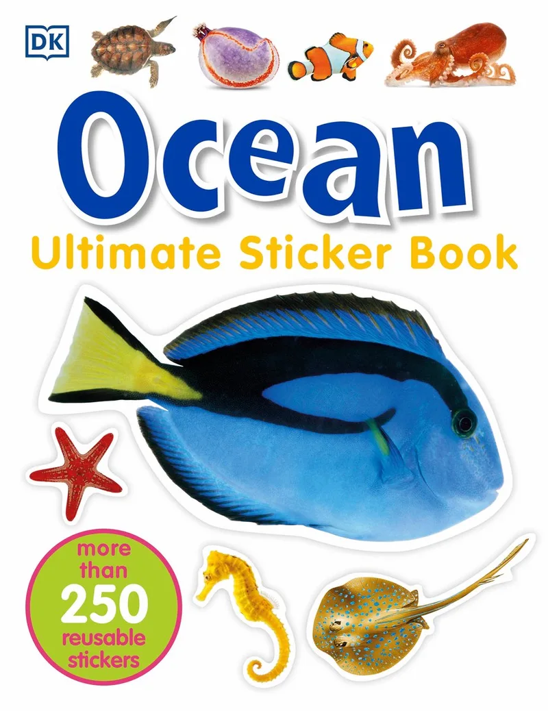 Ultimate Sticker Book Ocean von DK – Buchfoto