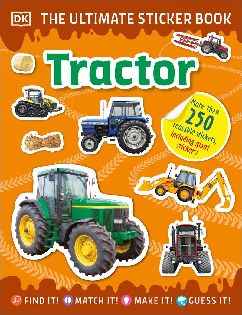 Ultimate Sticker Book Tractor von DK – Buchfoto