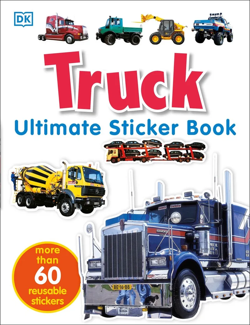 Ultimate Sticker Book Truck von DK – Buchfoto