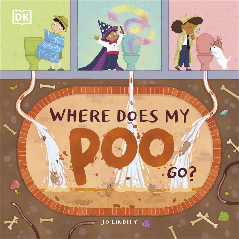 Where Does My Poo Go von DK – Buchfoto