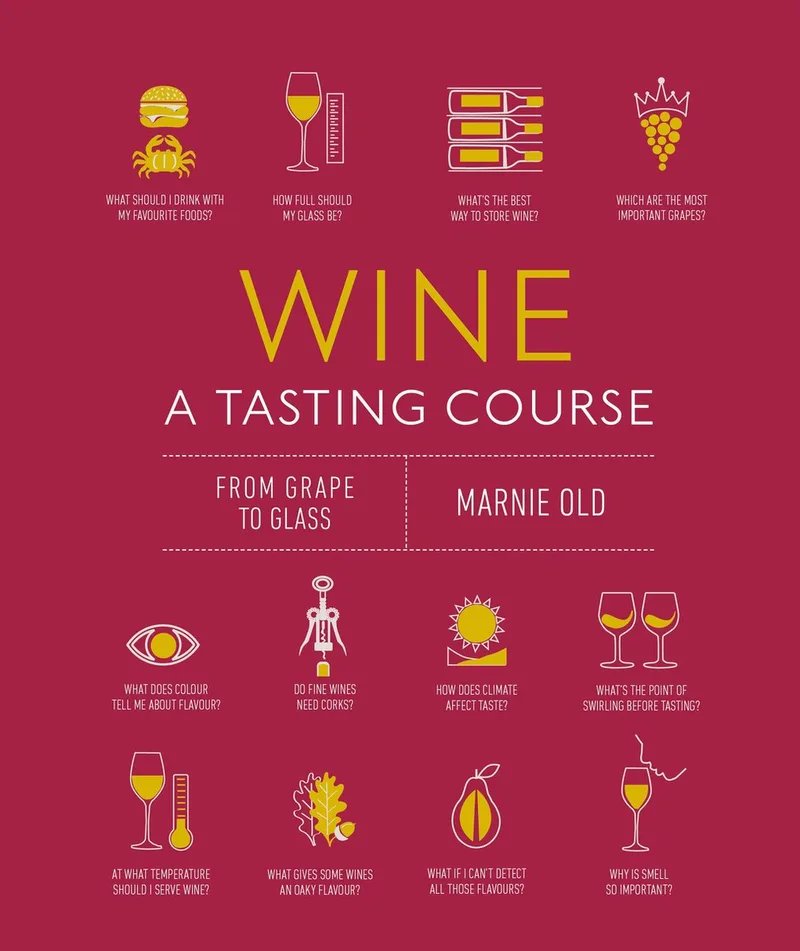 Wine A Tasting Course fra DK – billede af bogen