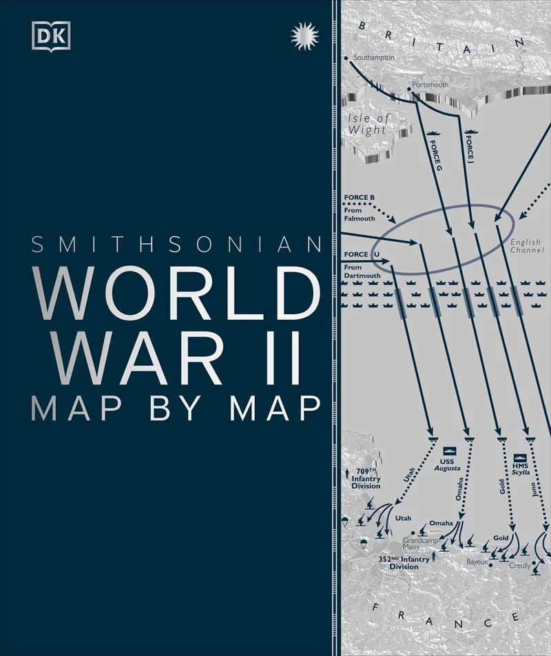 World War II Map by Map fra DK – billede af bogen