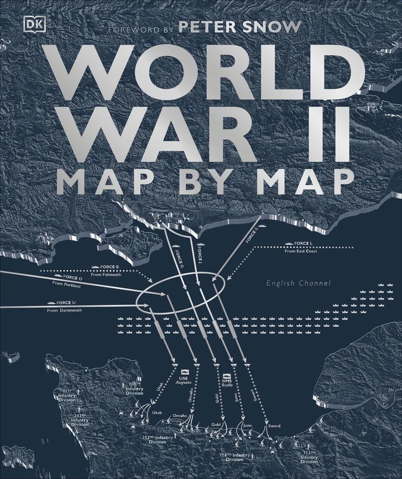 World War II Map by Map fra DK – billede af bogen