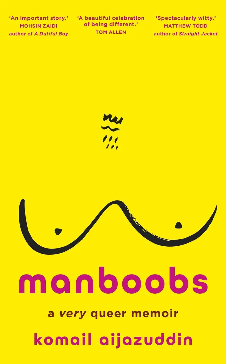 Manboobs van Doubleday – boekfoto