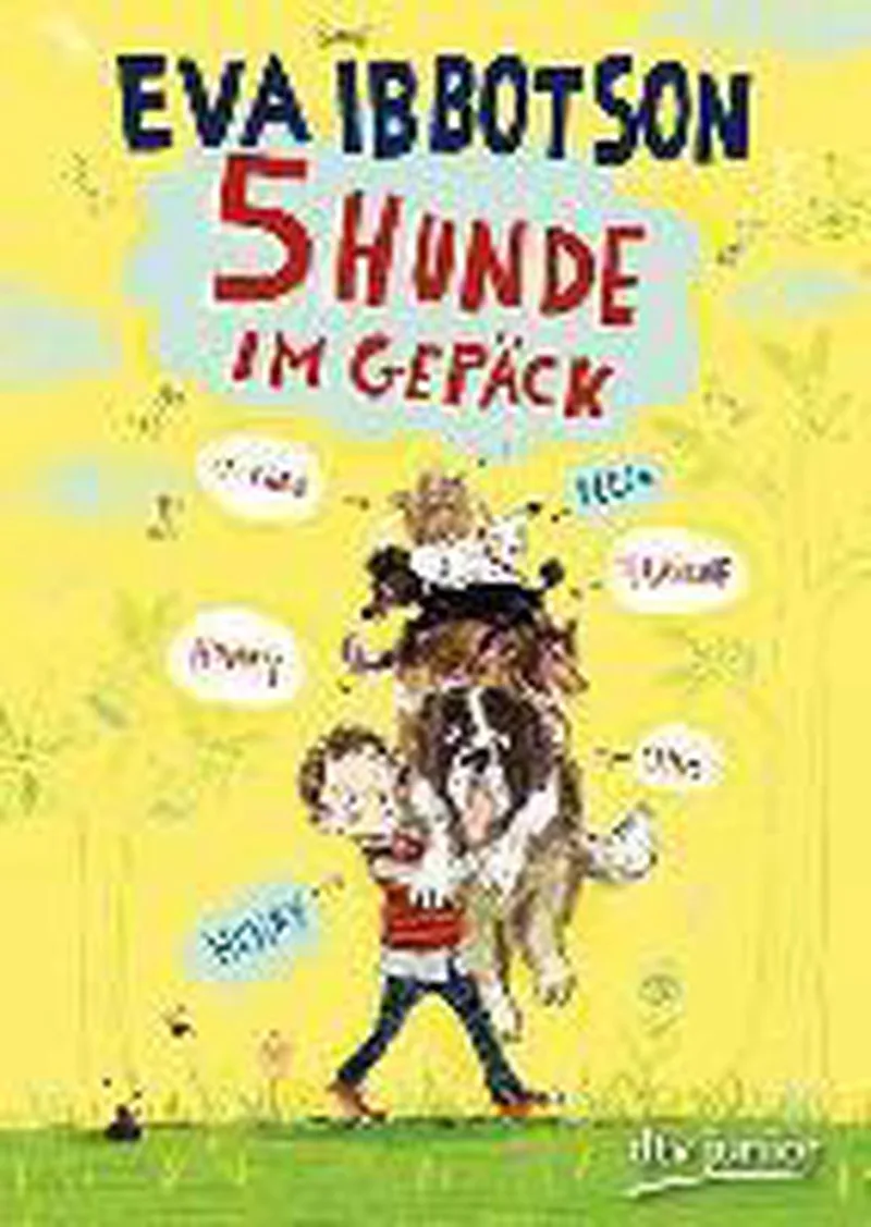 Fünf Hunde im Gepäck von dtv – Buchfoto