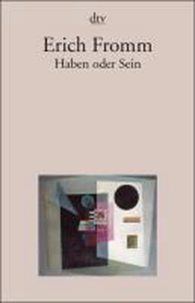 Haben oder Sein van dtv – boekfoto