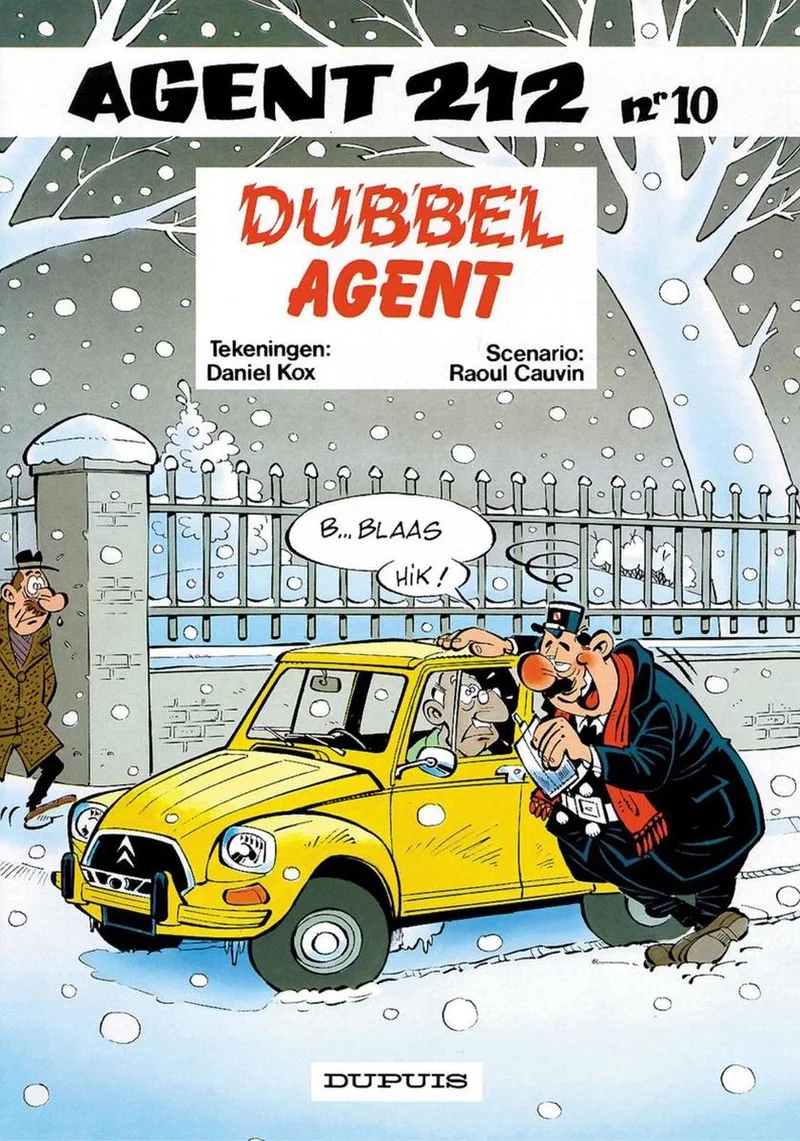 Agent 212 10 - Dubbel agent fra Dupuis – billede af bogen