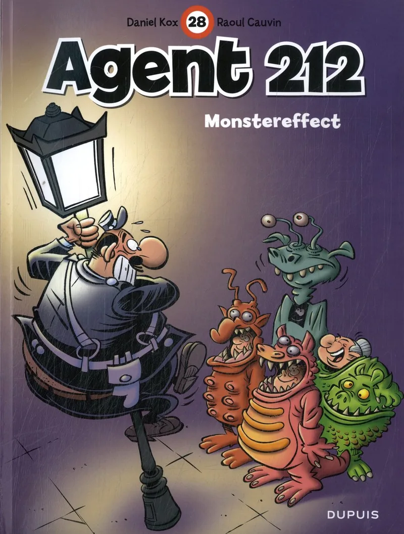 Agent 212 28 - Monstereffect fra Dupuis – billede af bogen