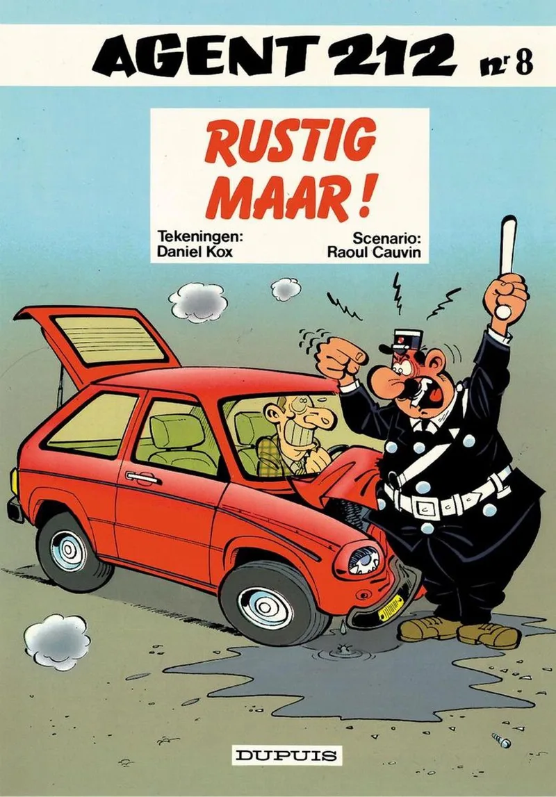 Agent 212 8 - Rustig maar! von Dupuis – Buchfoto