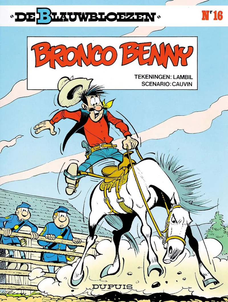 Bronco benny fra Dupuis – billede af bogen