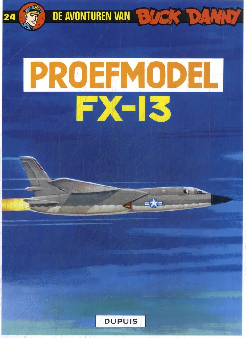 Buck Danny 24 - Proefmodel FX13 fra Dupuis – billede af bogen