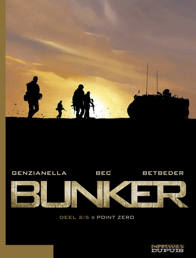 Bunker hc02. point zero 2/5 von Dupuis – Buchfoto