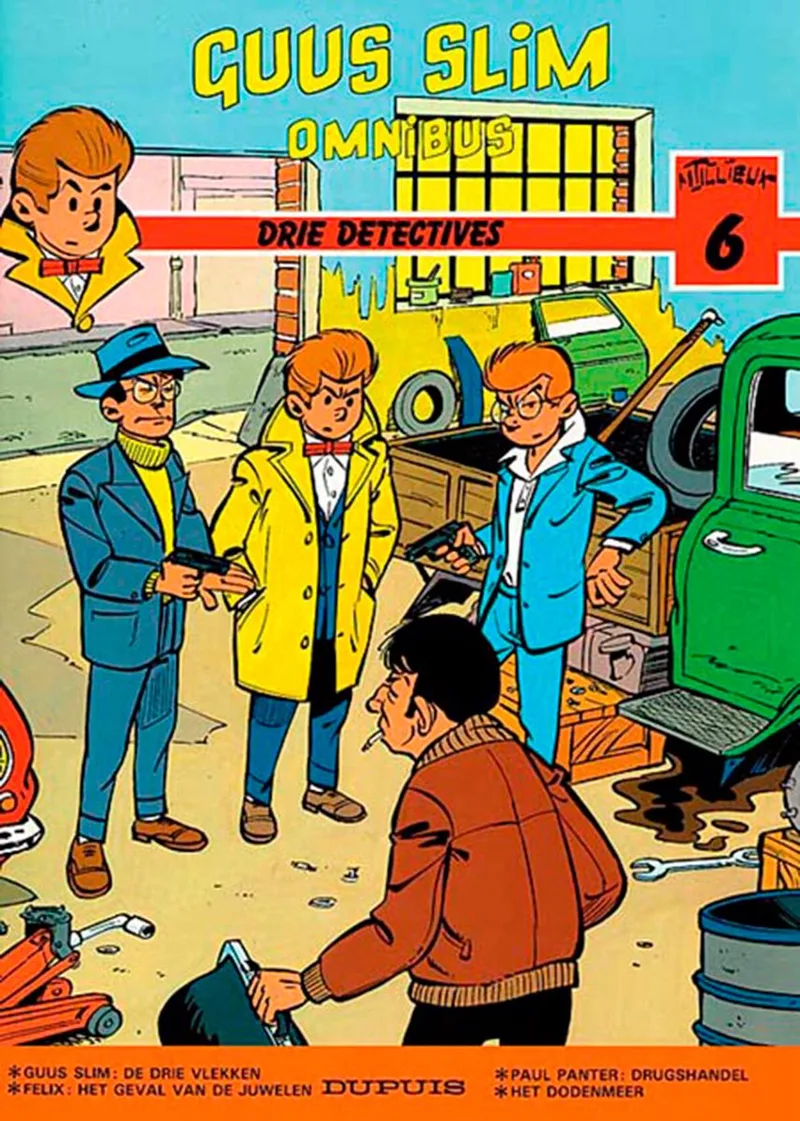 Drie detectives från Dupuis – bokbild