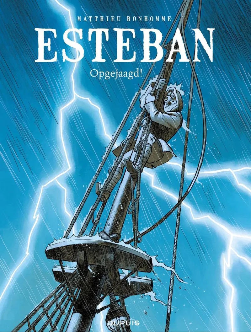 Esteban 2 - Opgejaagd! von Dupuis – Buchfoto