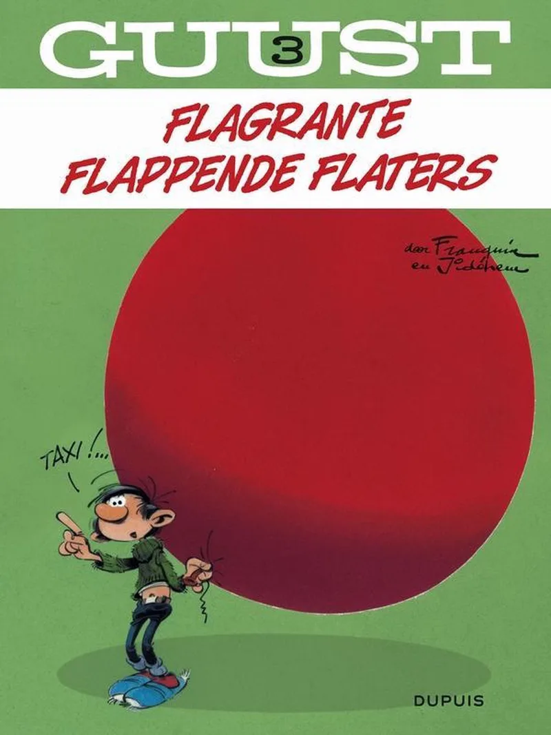 Guust Flater 003 Flagrante Flappende Flaters fra Dupuis – billede af bogen