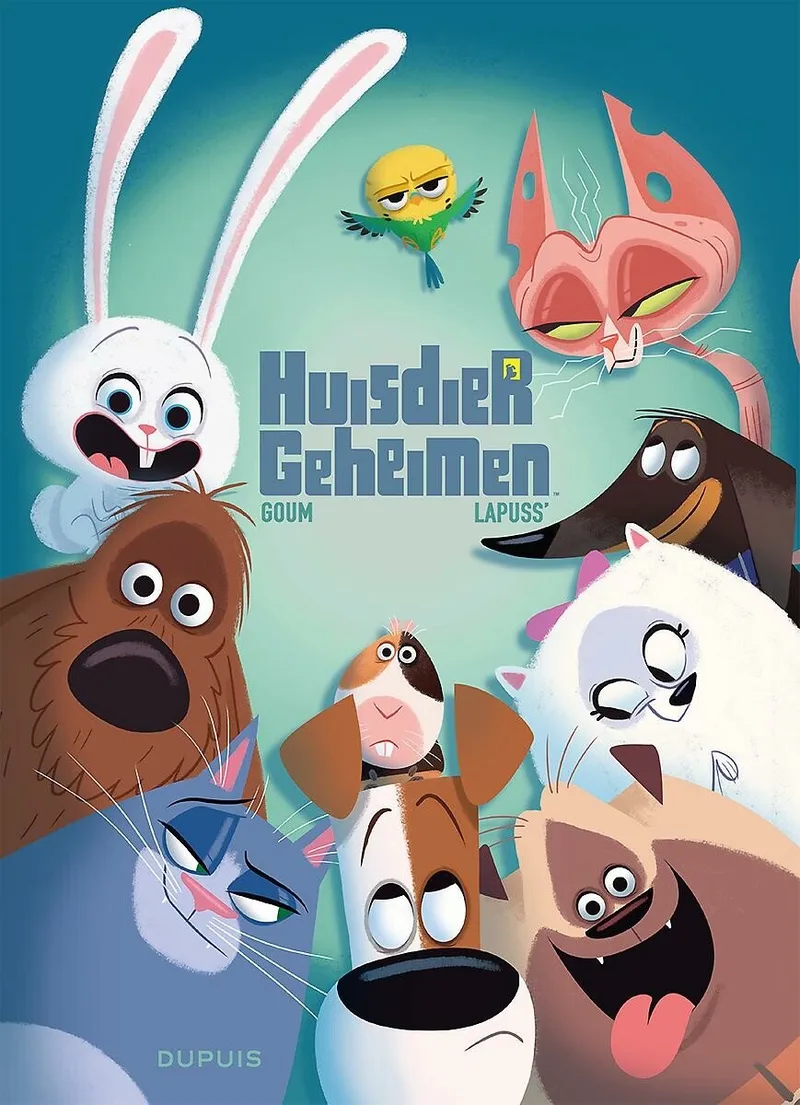 Huisdiergeheimen von Dupuis – Buchfoto