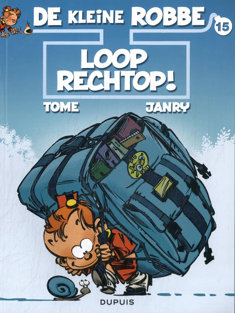 Kleine Robbe 15 - Loop rechtop! fra Dupuis – billede af bogen