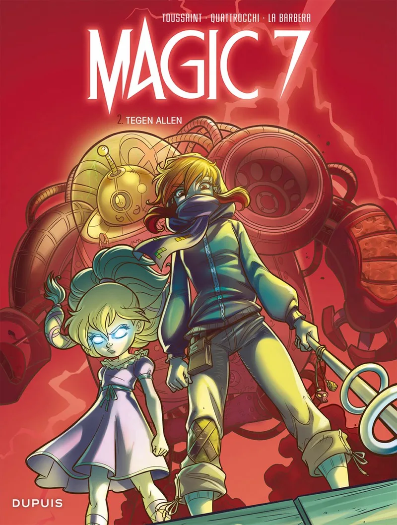 Magic 7 02. tegen allen ! von Dupuis – Buchfoto