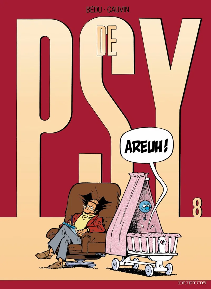 Psy 08. areuh! fra Dupuis – billede af bogen