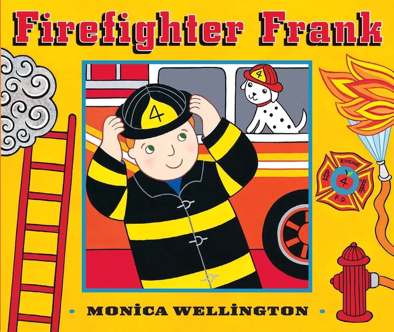 Firefighter Frank Board Book Edition von Dutton – Buchfoto