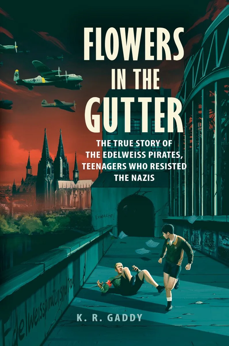 Flowers in the Gutter von Dutton – Buchfoto