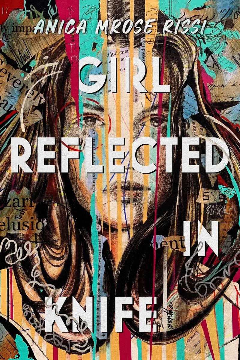 Girl Reflected in Knife von Dutton – Buchfoto