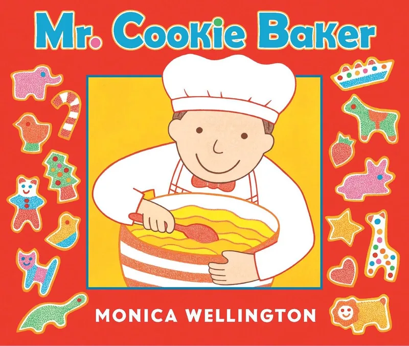 Mr. Cookie Baker (Board Book Edition) fra Dutton – billede af bogen