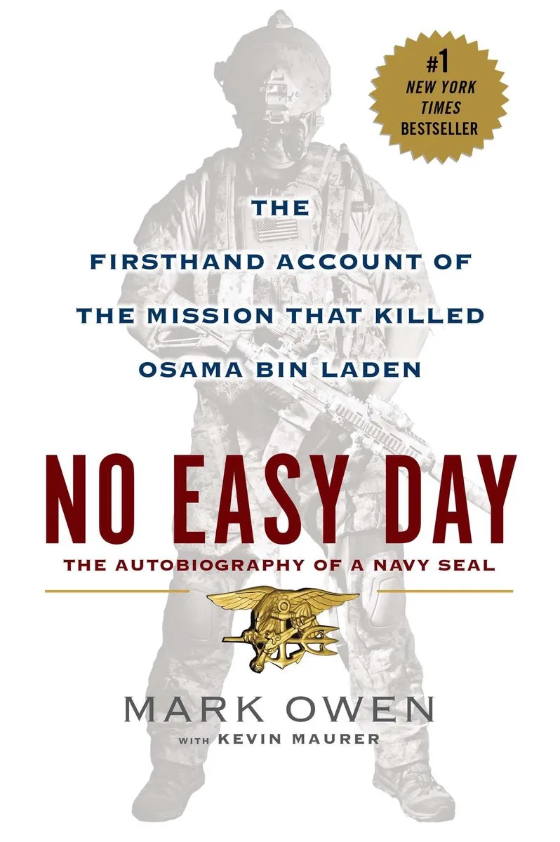 No Easy Day van Dutton – boekfoto