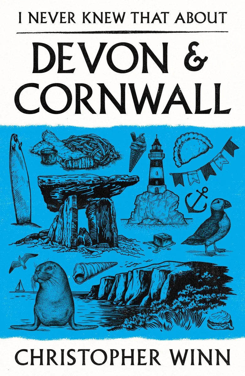 I Never Knew That About Devon and Cornwall fra Ebury Press – billede af bogen