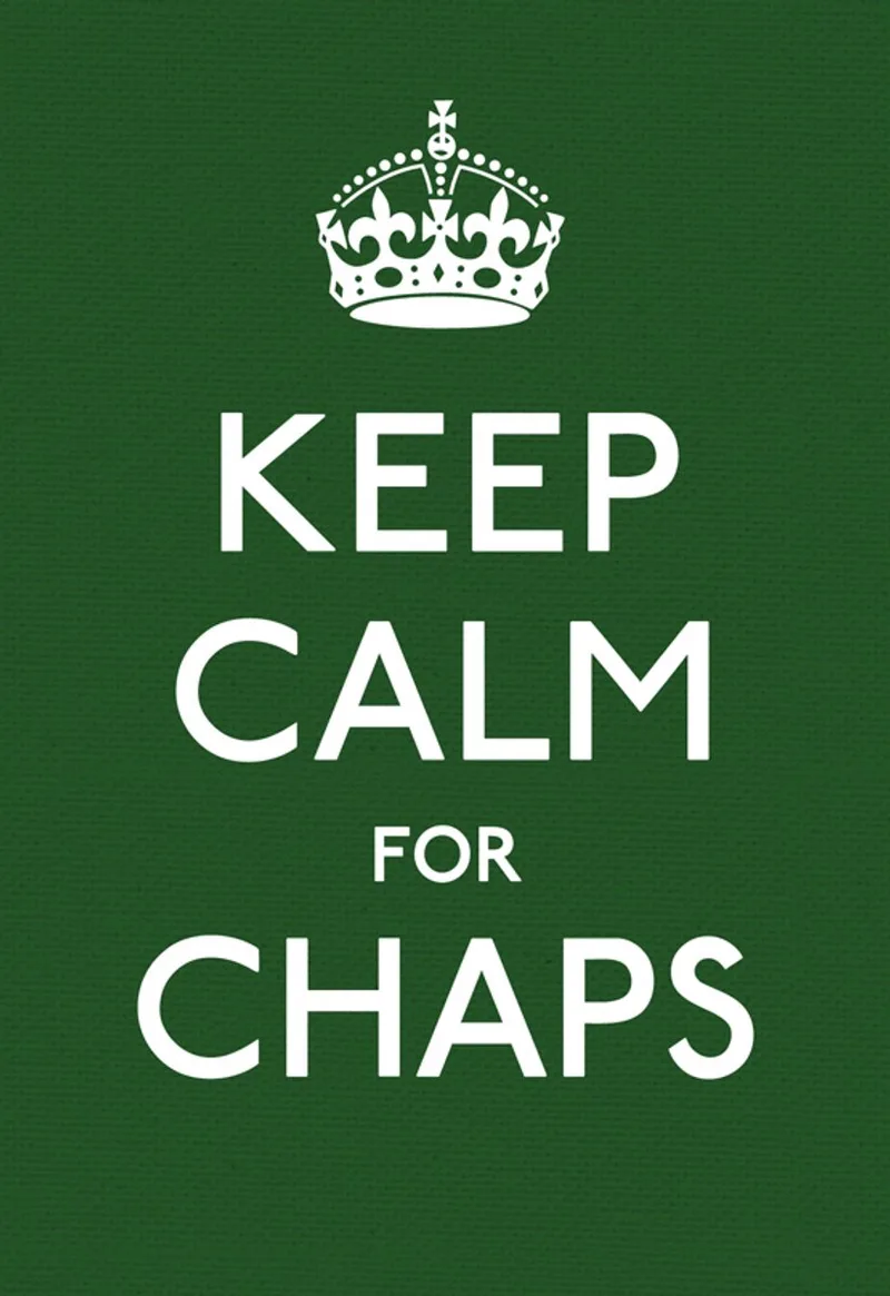 Keep Calm for Chaps van Ebury Press – boekfoto