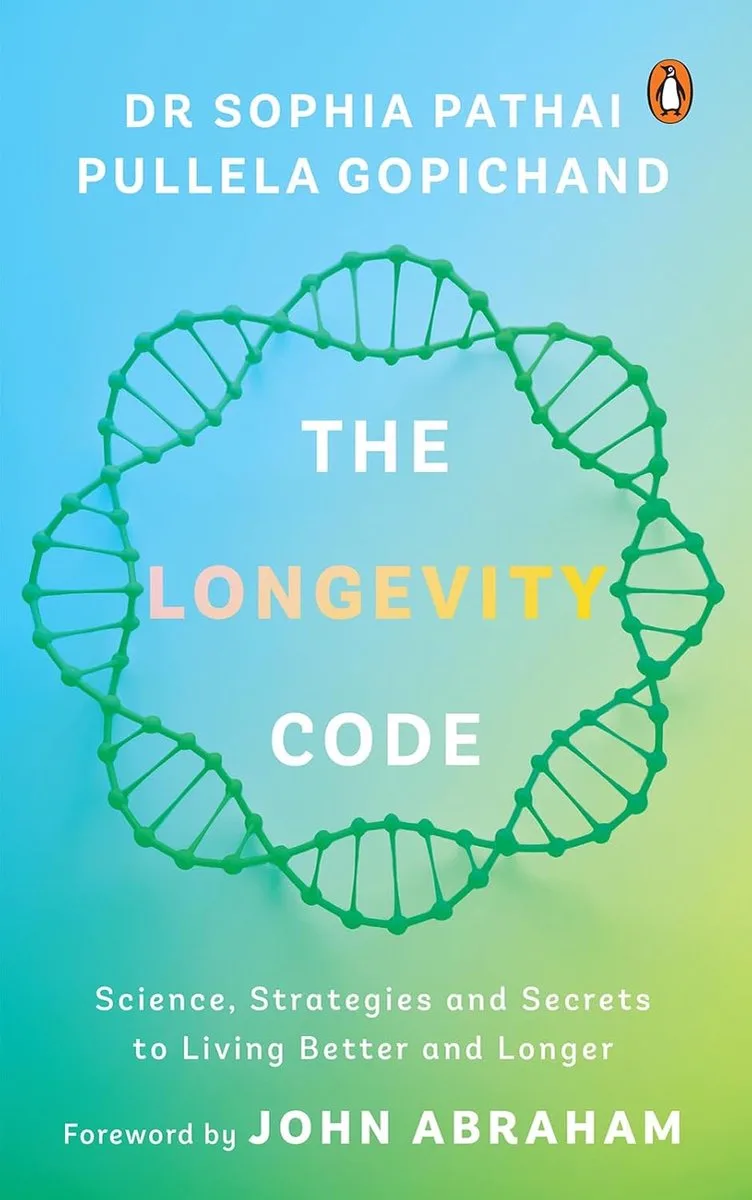 The Longevity Code de Ebury Press – photo du livre
