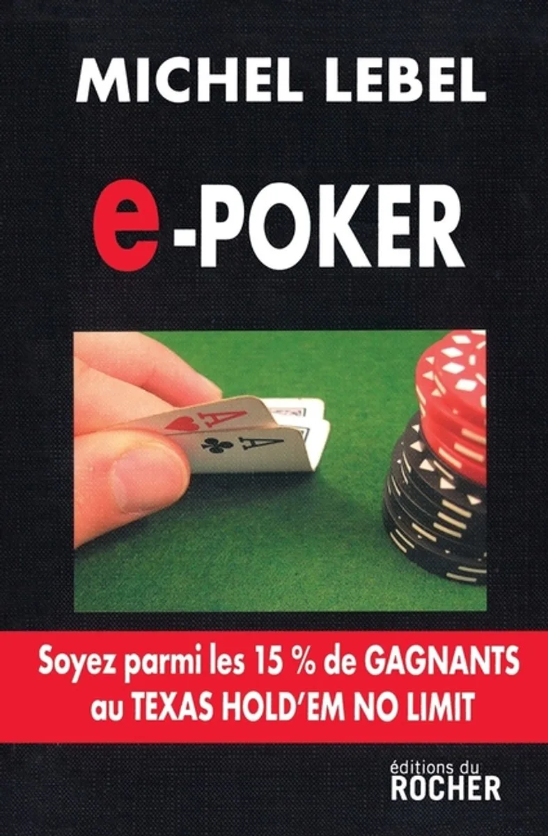 E-poker van Editions Du Rocher – boekfoto