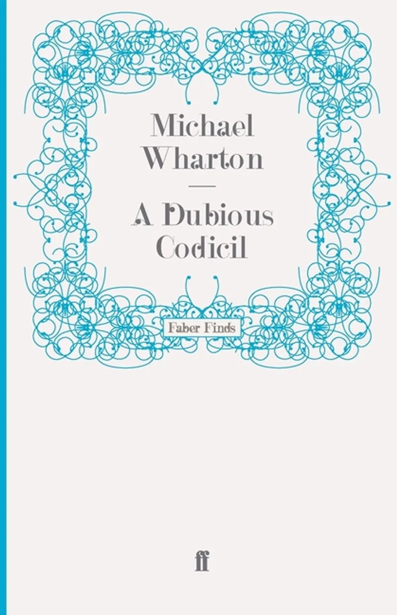 A Dubious Codicil von Faber & Faber – Buchfoto