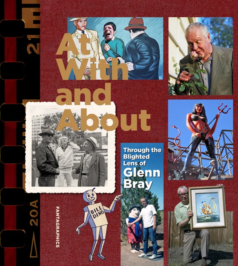 AT, with and about de Fantagraphics – photo du livre