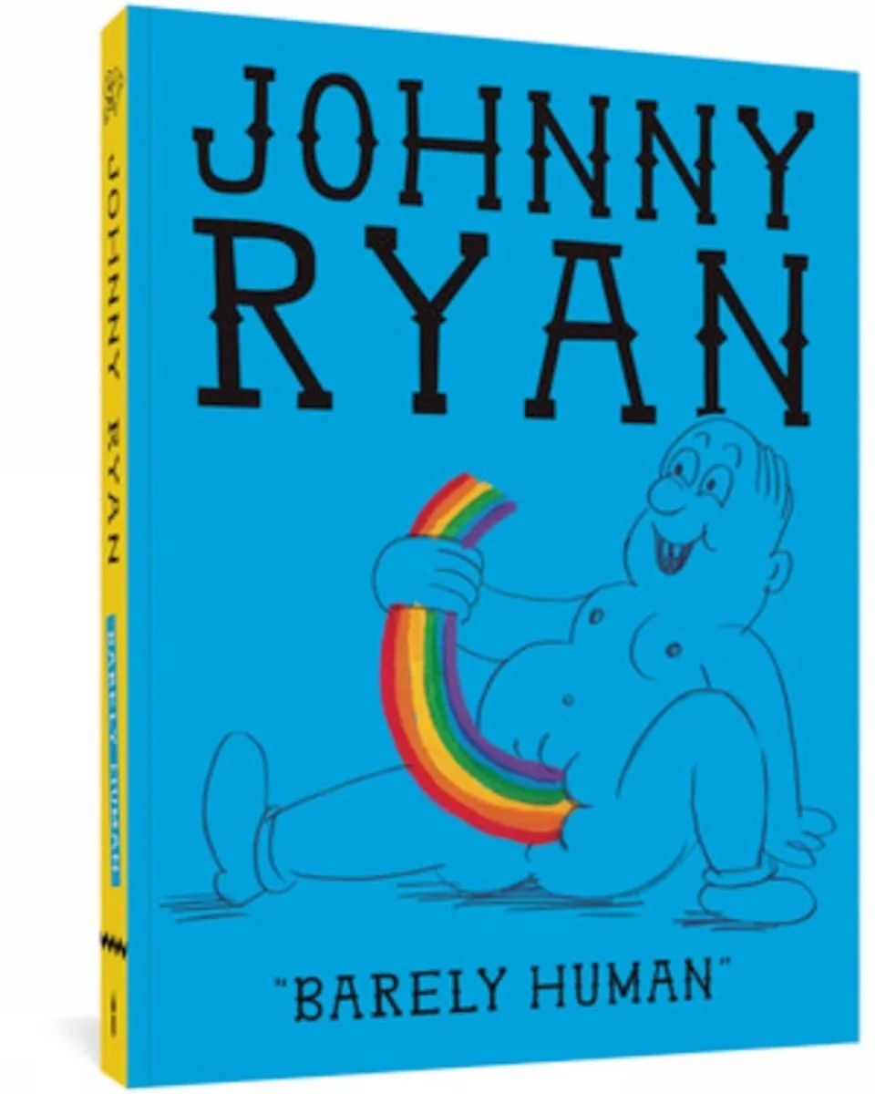 Barely Human by Fantagraphics – book photo