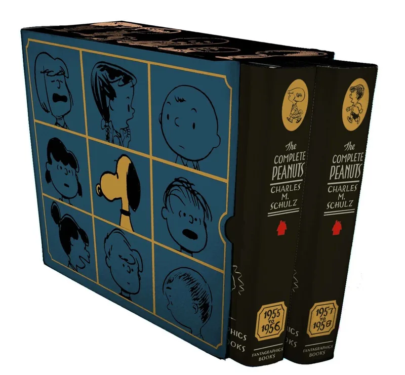 Complete Peanuts Boxed Set 1955-1958 de Fantagraphics – photo du livre