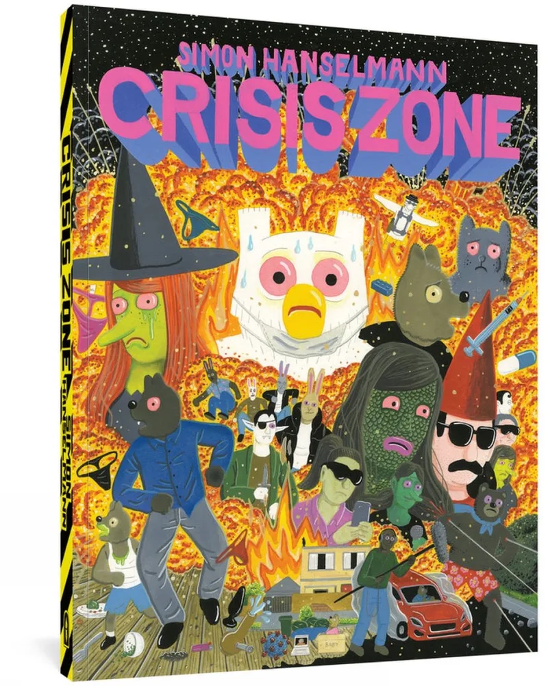 Crisis Zone van Fantagraphics – boekfoto
