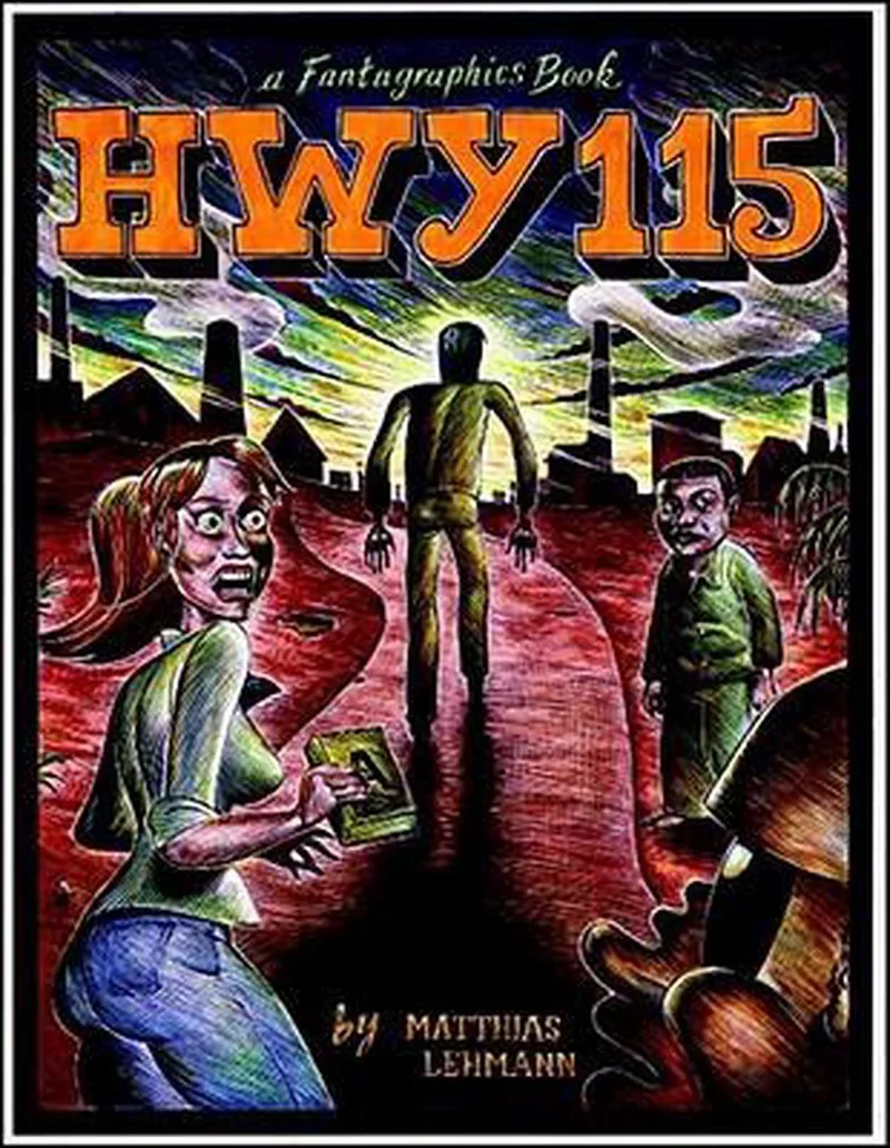 HWY.115 de Fantagraphics – photo du livre