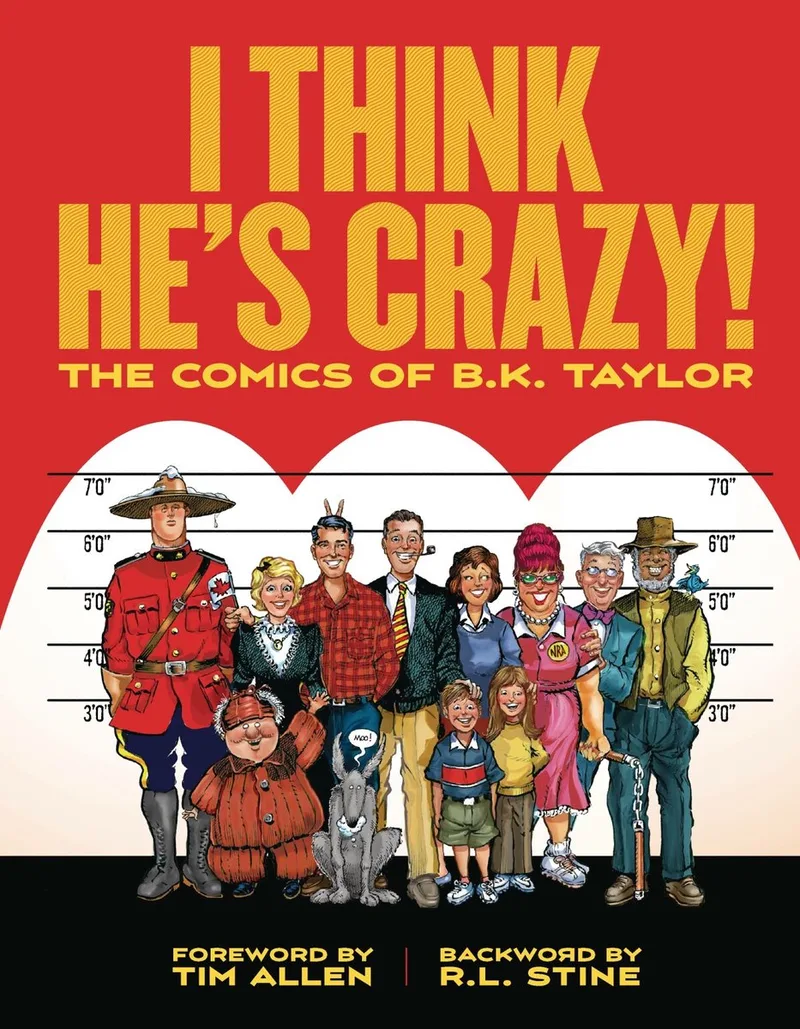 I Think He's Crazy! van Fantagraphics – boekfoto