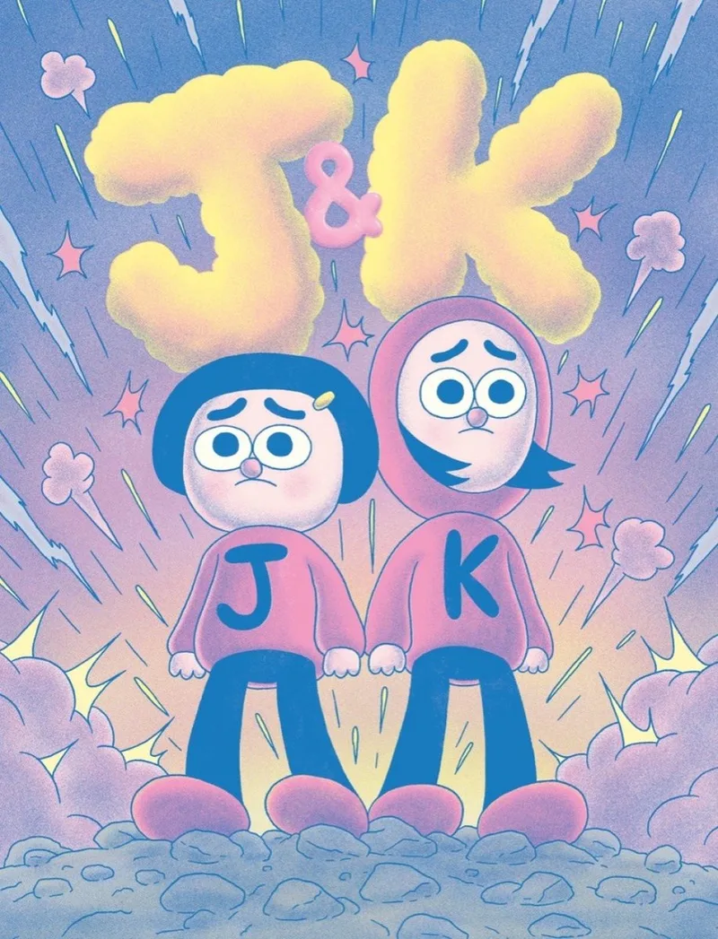 J + K van Fantagraphics – boekfoto