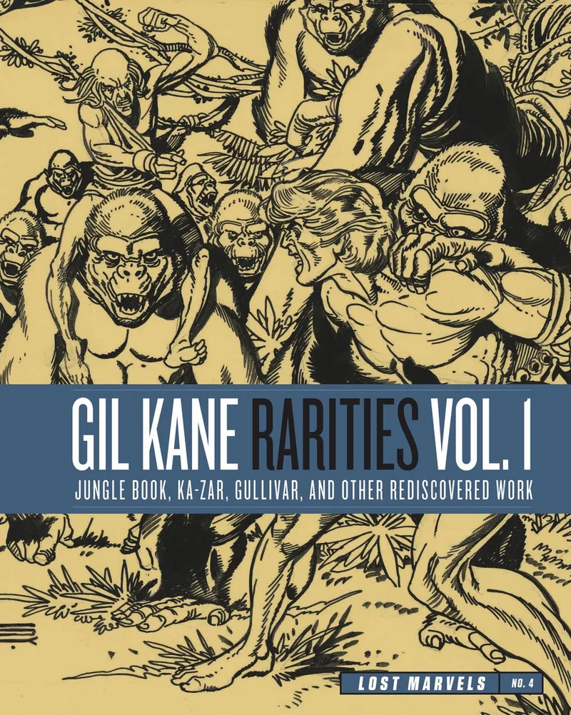 Lost Marvels No. 4 van Fantagraphics – boekfoto