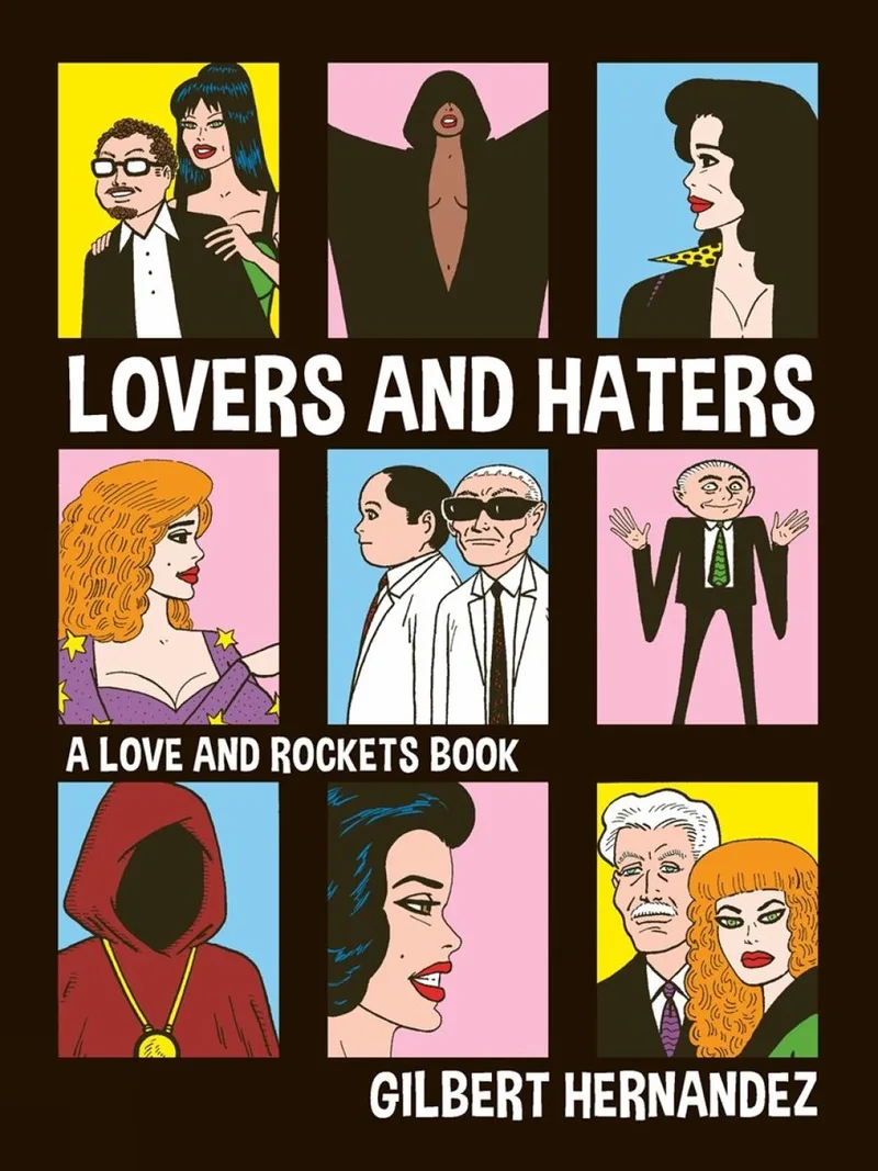 Lovers and Haters de Fantagraphics – photo du livre