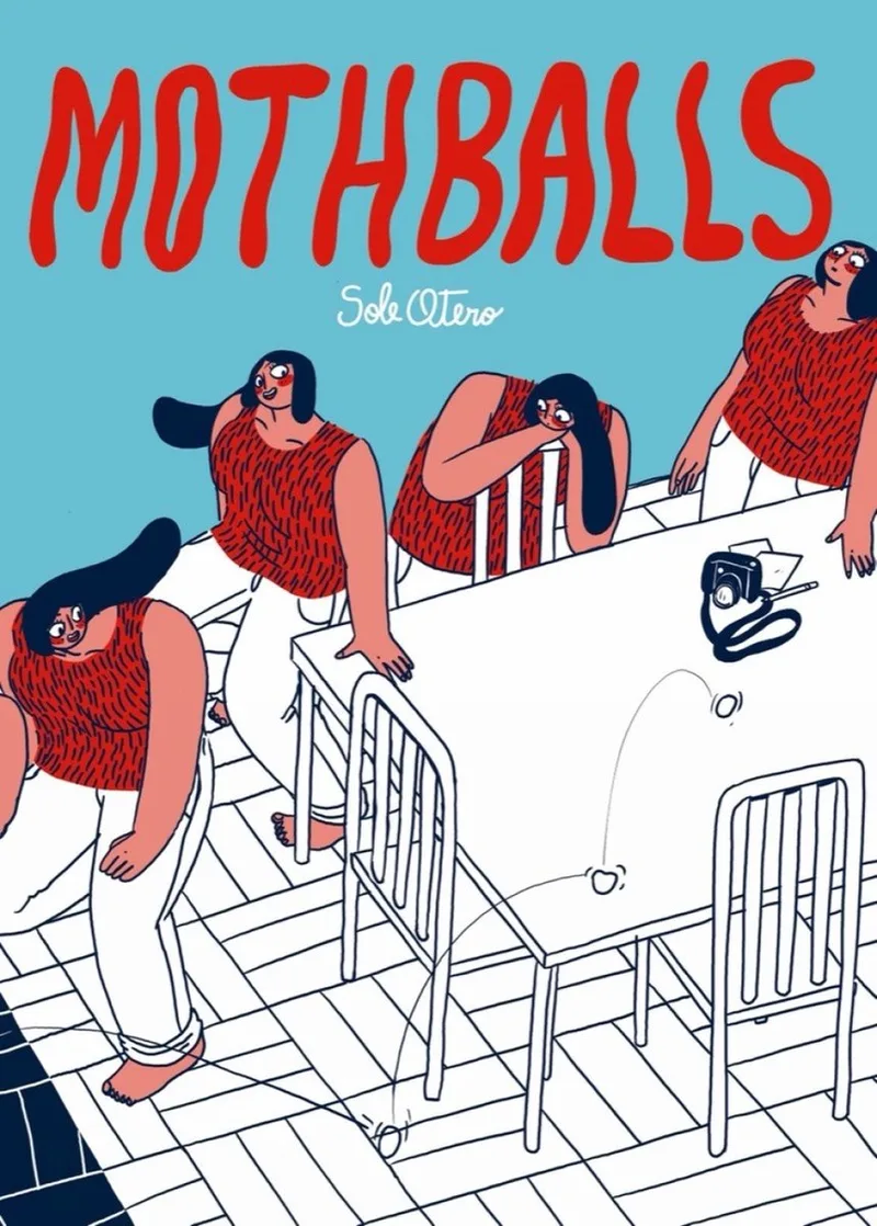 Mothballs van Fantagraphics – boekfoto