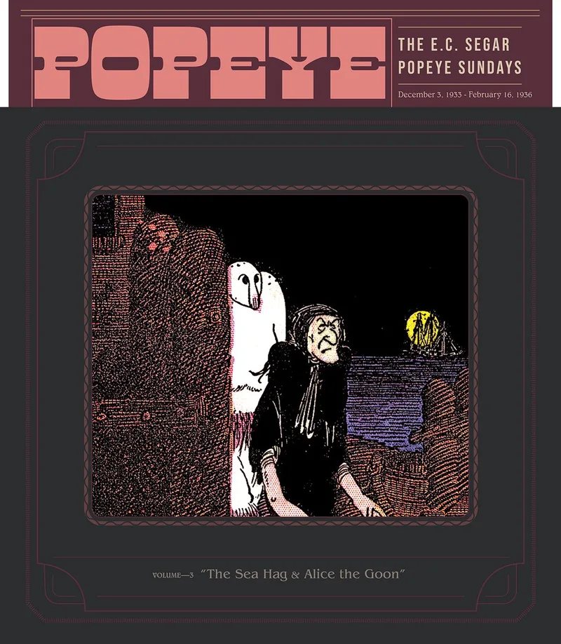 Popeye Volume 3 de Fantagraphics – photo du livre